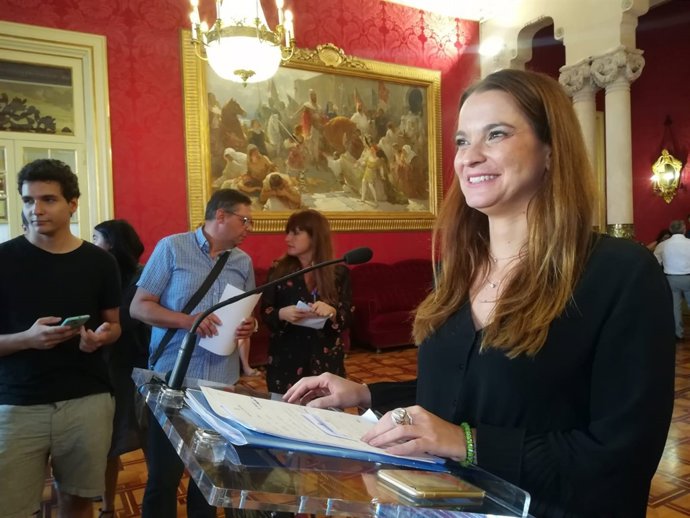 Margalida Prohens en el Debate de política del Govern