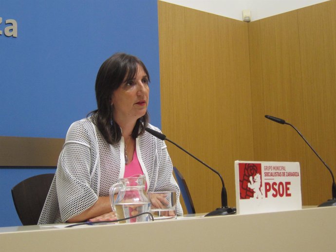 La concejal del PSOE en el Ayuntamiento de Zaragoza, Lola Ranera