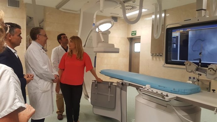 El Costa del Sol finalzia las obras de equipo de hemodinámica 