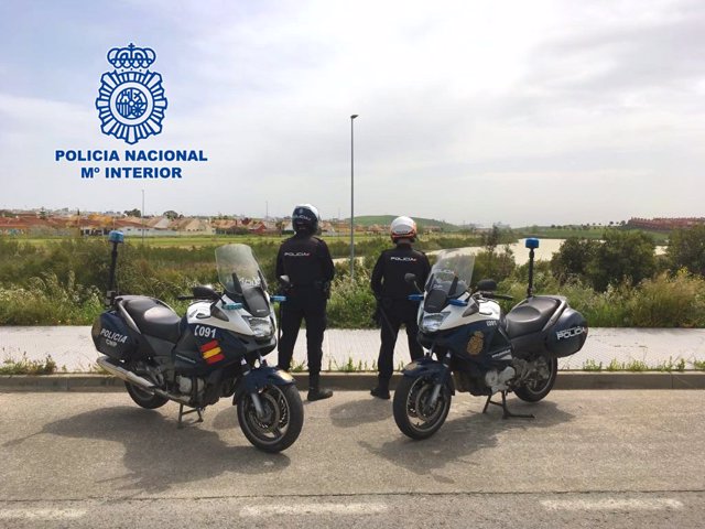 Agentes de la Policía Nacional en Jerez en una imagen de archivo