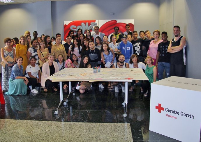 Participantes en el Programa de Empleo Juvenil de Cruz Roja en Navarra