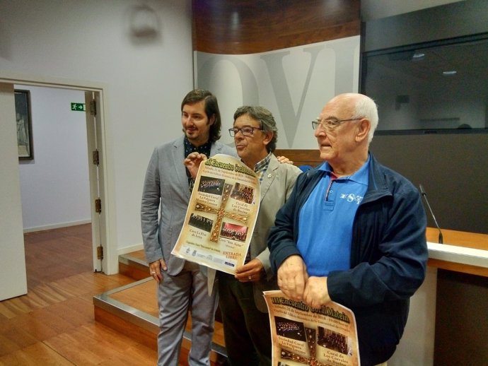 Javier Mejuto, Roberto Sánchez Ramos y Félix Ferreiro