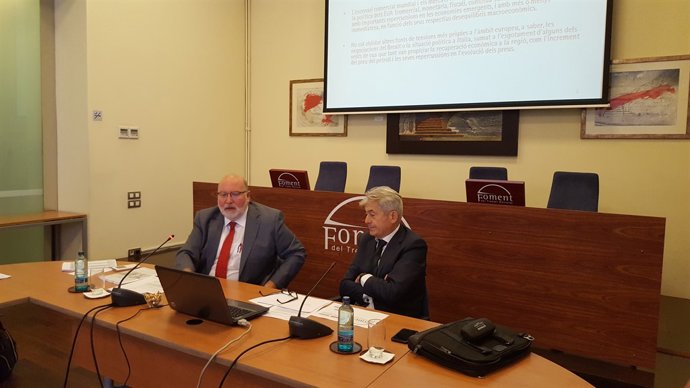 Salvador Guillermo i Valentí Pich (Foment del Treball)