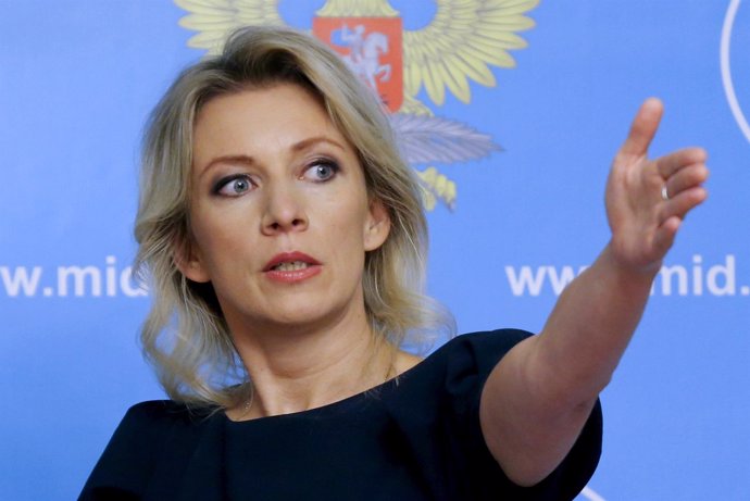 Portavoz del Ministerio ruso de Exteriores, Maria Zajarova 