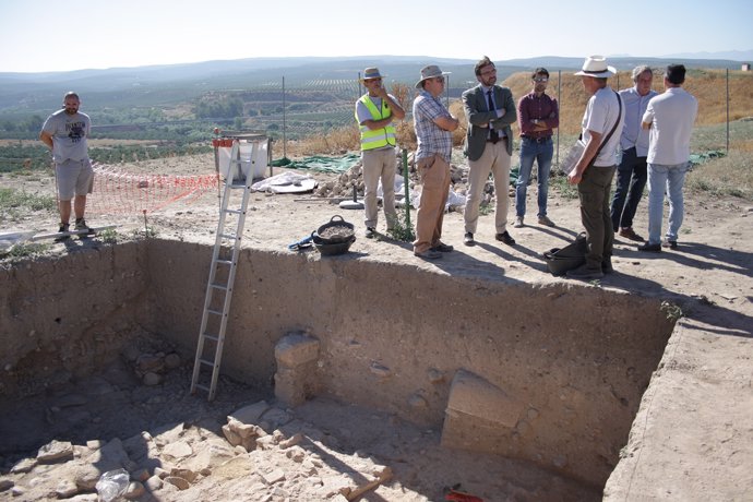 Excavacviones en Castulo (Archivo)