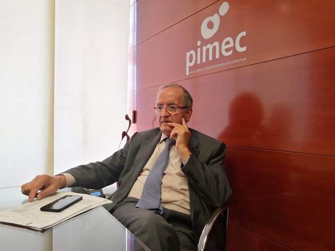 El president de Pimec, Josep González.
