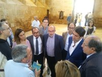 Las instituciones apuestan por una Mesa de Trabajo para que no se repitan las inundaciones de Santa María de Huerta