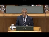 Urkullu confía en que el Gobierno Sánchez cumpla plenamente el Estatuto y se comprometa a dialogar de su actualización