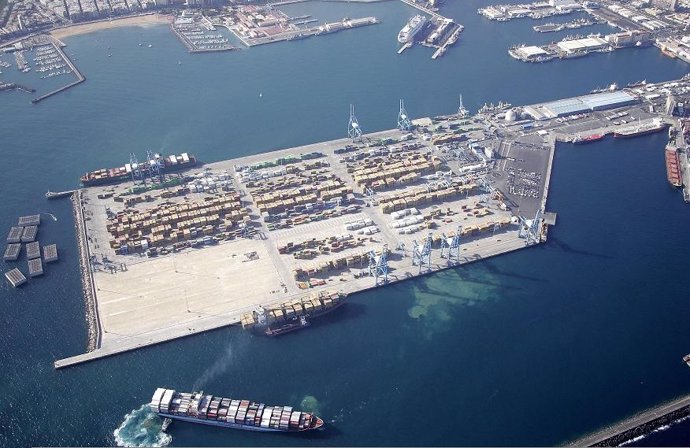 Operaciones Portuarias Canarias en el Puerto de Las Palmas