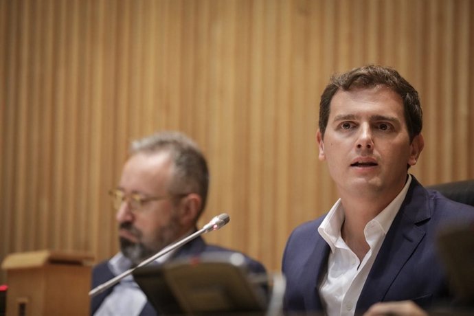 El president de Cs, Albert Rivera