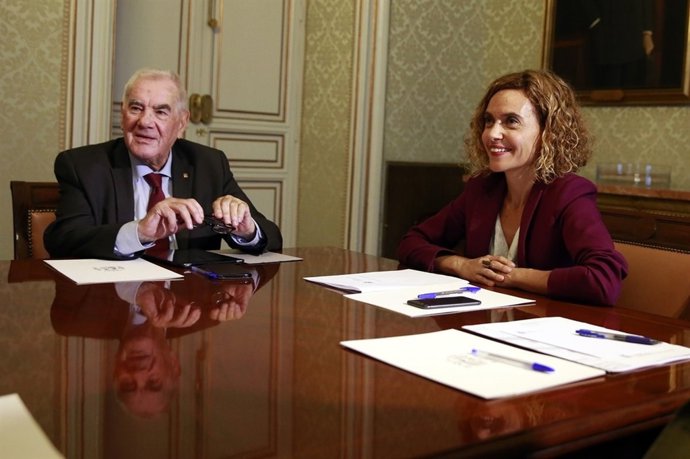 Meritxell Batet i Ernest Maragall