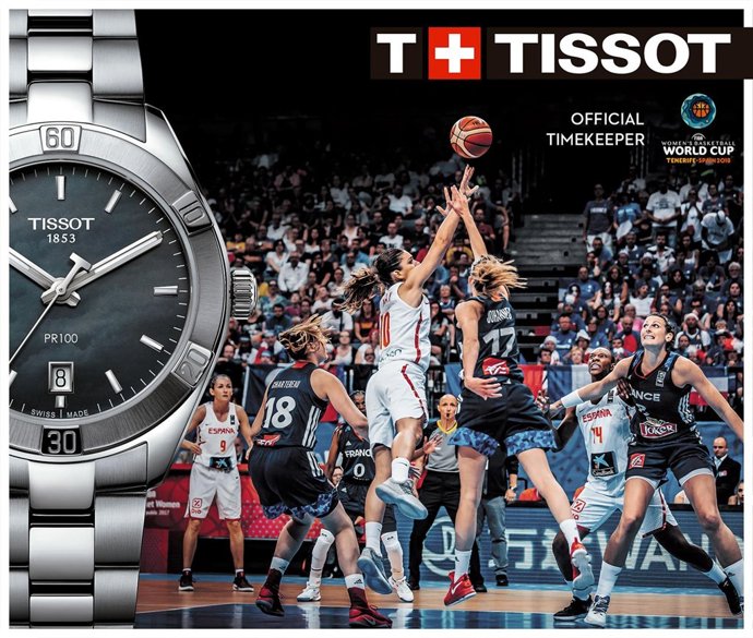 Tissot, cronometrador oficial del Mundial femenino de baloncesto en Tenerife