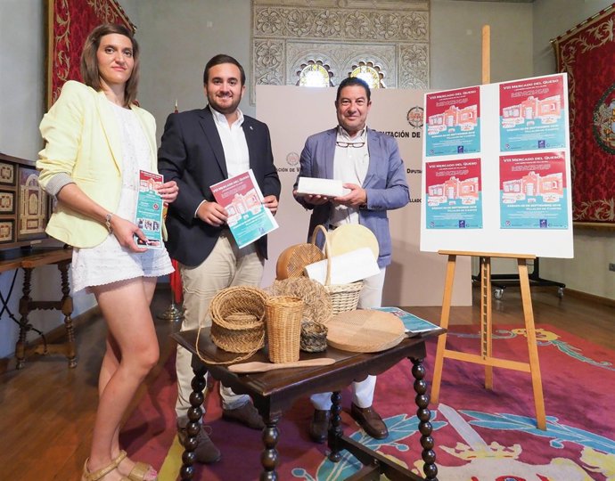 Presentación del 'Mercado del queso' de Villalón. 