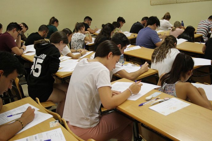 Examen de acceso a la universad