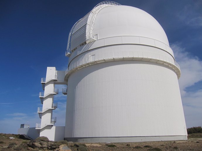 Telescopio del observatorio hispano alemán de Calar Alto