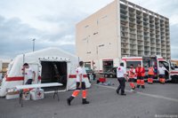 Ayuntamiento Cartagena coordina todos los servicios para atender a los 152 inmigrantes llegados esta madrugada