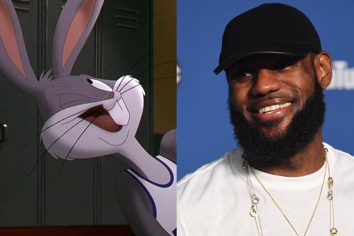 LeBron James y Bugs Bunny