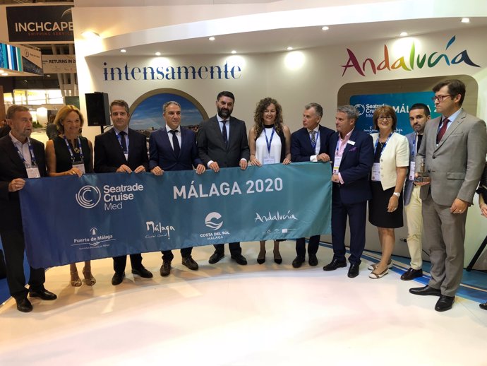 Andalucía recibe el testigo para organizar la Seatrade Cruise Med en 2020.