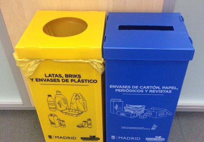 Reciclaje de papel y cartón en Madrid