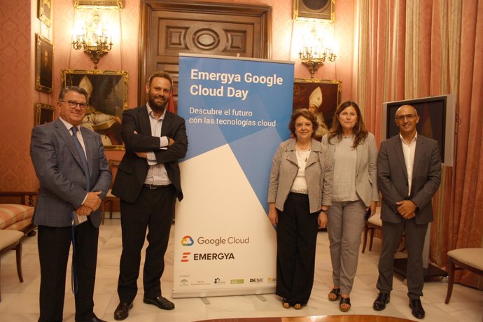 Presentación del Emergya Google Cloud Day en Sevilla.
