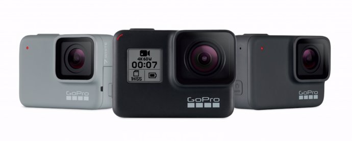 Nuevas cámaras GoPro HERO7