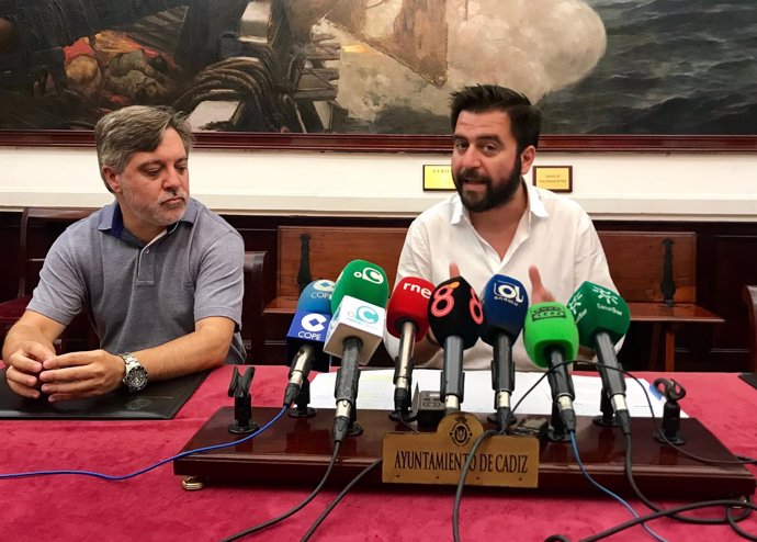 El portavoz del PSOE en el Ayuntamiento de Cádiz, Fran González