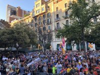 Jordi Cuixart y Jordi Sànchez piden a la gente explicar que no hubo delito porque "no hubo violencia"