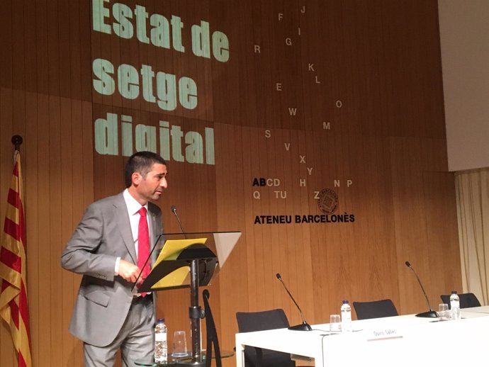 Jordi Puigneró, conseller de la Generalitat