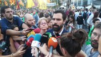 Torrent reivindica la protesta del 20-S y avisa: "La represión no nos frenará nunca"