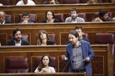 Foto: Iglesias critica la "improvisación" de Sánchez con la reforma constitucional y recuerda: su apoyo es "condicional"
