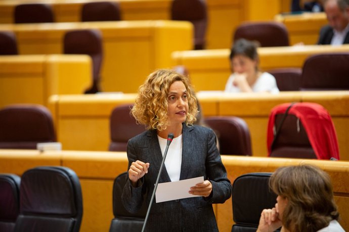  La Ministra Meritxell Batet En La Sessió De Control Al Govern En El Senat