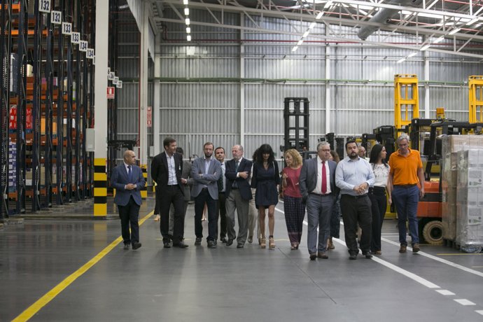 [Sevilla] Nota Prensa: Villalobos Destaca Que La Ampliación Del Centro Logístico