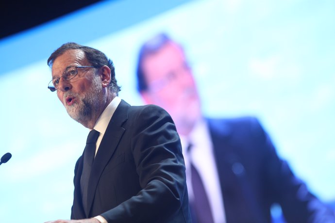 Mariano Rajoy en el Congrés del PP