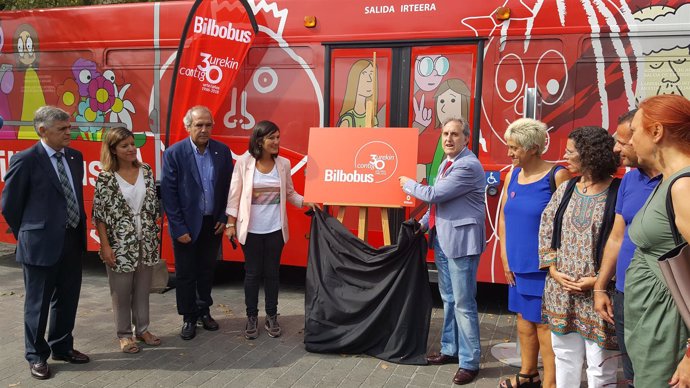 Inauguración Feria Movilidad y 30 años de Bilbobus.