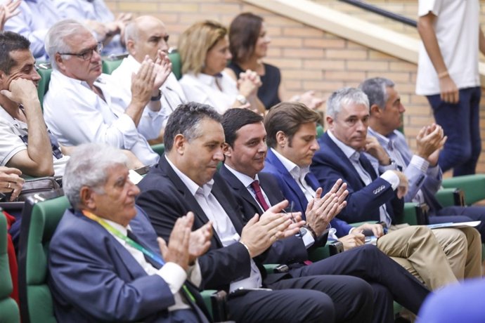 El vicepresidente de la Diputación, Javier A. García, en el Día del Turismo.