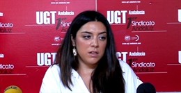 Cristina García, secretaria de Iguadad y Juventud de UGT-A.