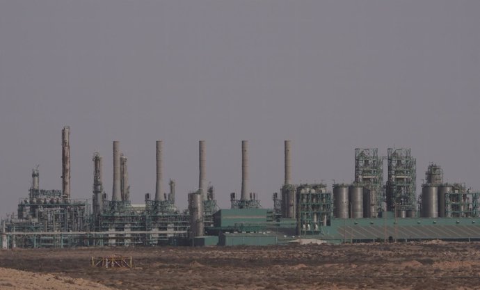 Instalaciones de gas y petróleo en Ras Lanuf