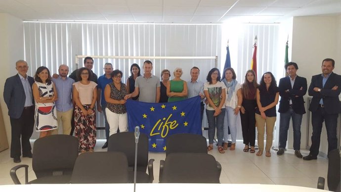 Participantes en proyecto europeo LIFE