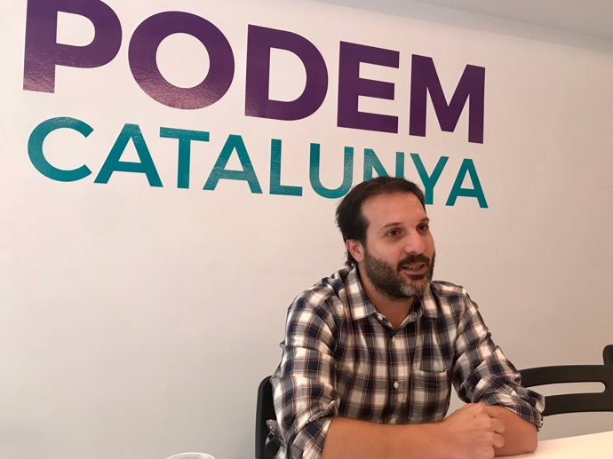 El candidat a liderar Podem Catalunya Jaume Durall