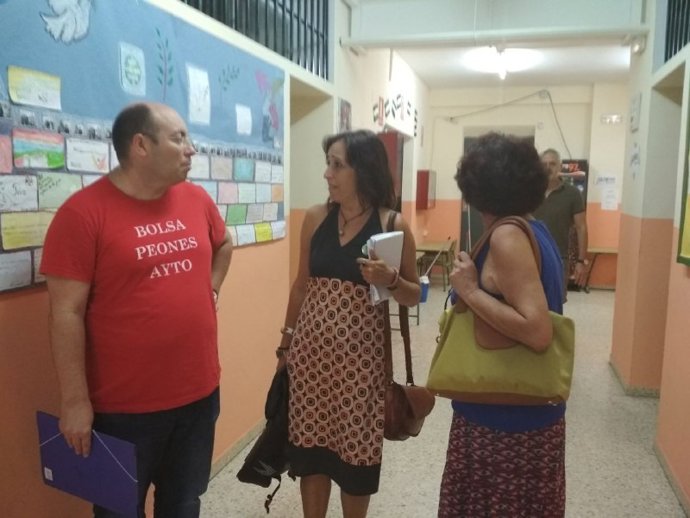 Cristina Honorato visita el CEPER Polígono Norte