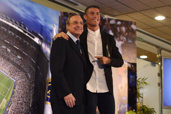 Cristiano Ronaldo y Florentino Perez