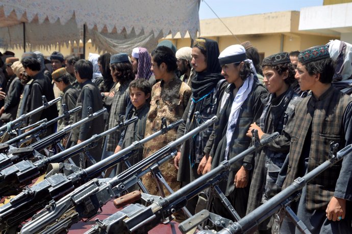 Miembros de Estado Islámico deponen las armas en Jawzjan (Afganistán)