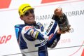 Martín reina en Alcañiz y se afianza en el liderato de Moto3