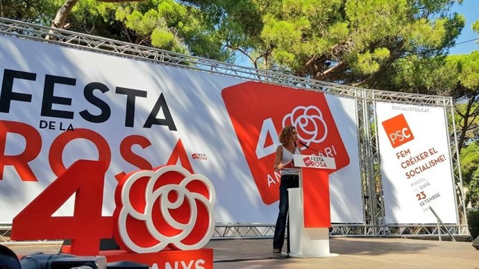 La ministra de Política Territorial i Funció Pública, Meritxell Batet, a Gavà
