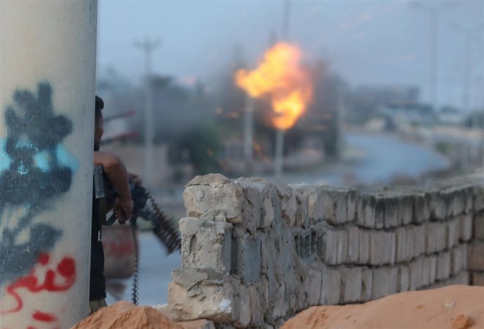 Enfrentamientos en Trípoli