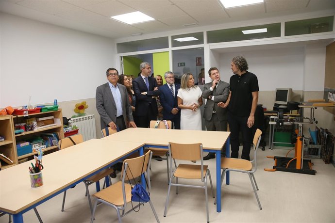 Page y Tolón en inauguración Colegio 'Ciudad de Toledo'