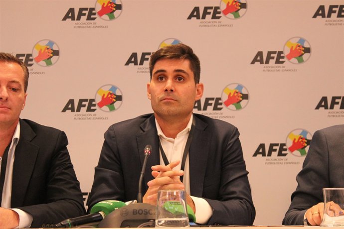 David Aganzo al costat de Díaz Peramos