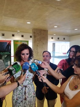 La consejera de Economía de Extremadura, Olga García