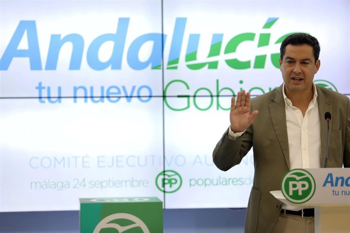 Juanma Moreno presidente del PP andaluz Andalucía  comité ejecutivo PP-A