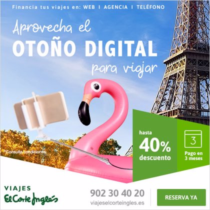 Viajes El Inglés lanza su 'Otoño Digital' ofertas especiales para este mes